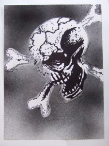 Sean Whitehead "Skull and crossbones"